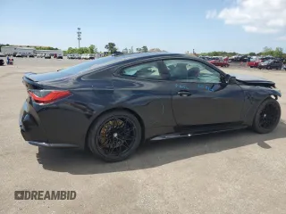 2022 BMW M4 Competition with VIN WBS33AZ00NCJ59970, listed as a Copart auction lot 56466154 with 26,020 mi miles and Salvage Title. Bid and sale history available at carsss.com. Image 3.