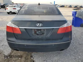 2009 Hyundai Genesis with VIN KMHGC46E19U020470, listed as a Copart auction lot 68014994 with 181,643 mi miles and Salvage Title. Bid and sale history available at carsss.com. Image 6.
