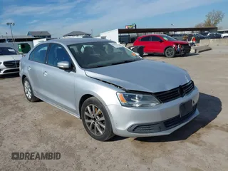 2012 Volkswagen Jetta Sedan SE w/Convenience PZEV with VIN 3VWDP7AJ7CM314482, listed as a IAAI auction lot 41283964 with 159,474 mi miles. Bid and sale history available at carsss.com. Image 1.