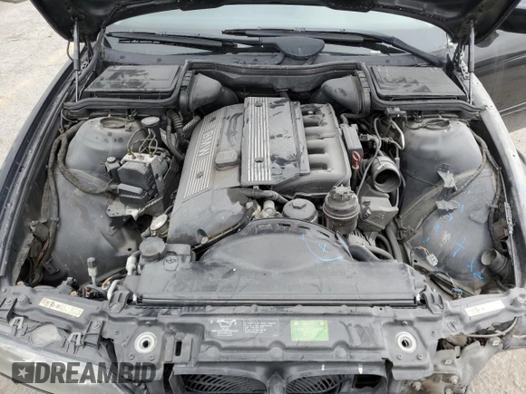 2003 BMW 5 Series 525i with VIN WBADT334X3GF43957, listed as a Copart auction lot 47324795 with 167,248 mi miles and Salvage Title. Bid and sale history available at carsss.com. Image 12.
