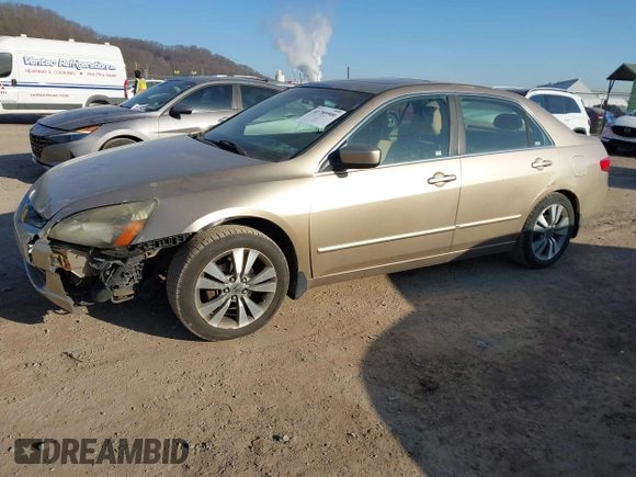 2005 Honda Accord EX-L z VIN 1HGCM56805A004371, wystawiony jako IAAI lot #41789900 z przebiegiem Nie podano mil oraz . Historia ofert i sprzedaży dostępna na DreamBid. Obrazek 2.