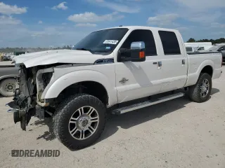 2015 Ford Super Duty F-250 SRW Lariat with VIN 1FT7W2BT6FED05904, listed as a Copart auction lot 53641435 with 188,499 mi miles and Salvage Title. Bid and sale history available at carsss.com. Image 1.