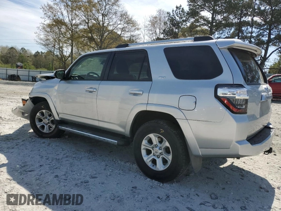 2021 Toyota 4Runner SR5 with VIN JTEMU5JR9M5878823, listed as a Copart auction lot 51042405 with 71,891 mi miles and Salvage title. Bid and sale history available at DreamBid. Image 2.