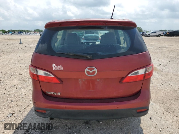 2013 Mazda 5 Touring with VIN JM1CW2CL8D0152322, listed as a Copart auction lot 55081785 with 149,122 mi miles and Salvage title. Bid and sale history available at DreamBid. Image 6.