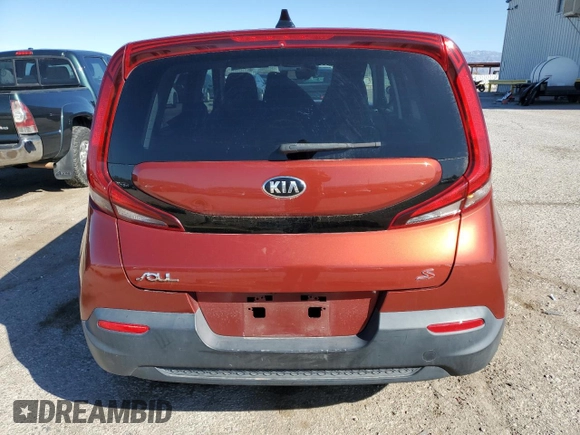 2021 Kia Soul S with VIN KNDJ23AU6M7777118, listed as a Copart auction lot 48014785 with 110,376 mi miles and Salvage Title. Bid and sale history available at carsss.com. Image 6.