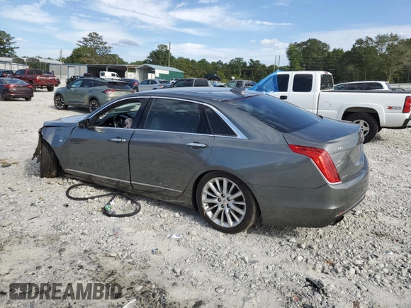 2016 Cadillac CT6 AWD with VIN 1G6KB5RS8GU163960, listed as a Copart auction lot 69662284 with 163,479 mi miles and Salvage title. Bid and sale history available at DreamBid. Image 2.