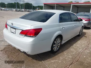 2011 Toyota Avalon with VIN 4T1BK3DB9BU437812, listed as a IAAI auction lot 42056518 with 126,239 mi miles and . Bid and sale history available at carsss.com. Image 4.