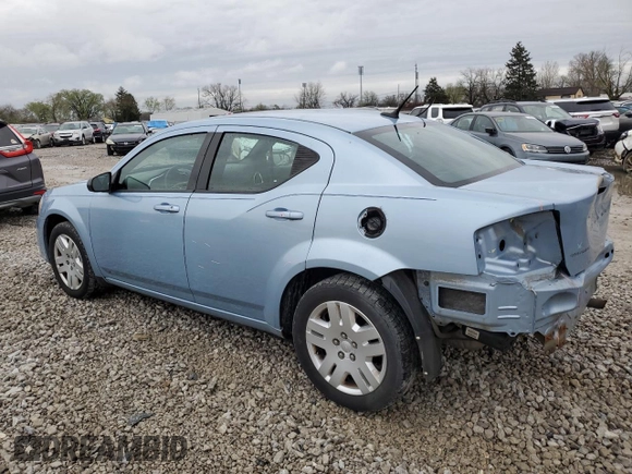 2013 Dodge Avenger SE with VIN 1C3CDZAB8DN611168, listed as a Copart auction lot 50793985 with 158,214 mi miles and Salvage Title. Bid and sale history available at carsss.com. Image 2.
