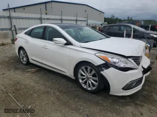 2016 Hyundai Azera Limited with VIN KMHFH4JG7GA508519, listed as a Copart auction lot 66489464 with 68,687 mi miles and Salvage Title. Bid and sale history available at carsss.com. Image 4.