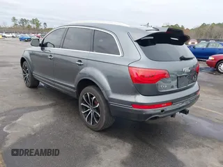 2013 Audi Q7 3.0L TDI Premium Plus with VIN WA1LMAFE0DD011857, listed as a IAAI auction lot 41537175 with 118,604 mi miles. Bid and sale history available at carsss.com. Image 3.