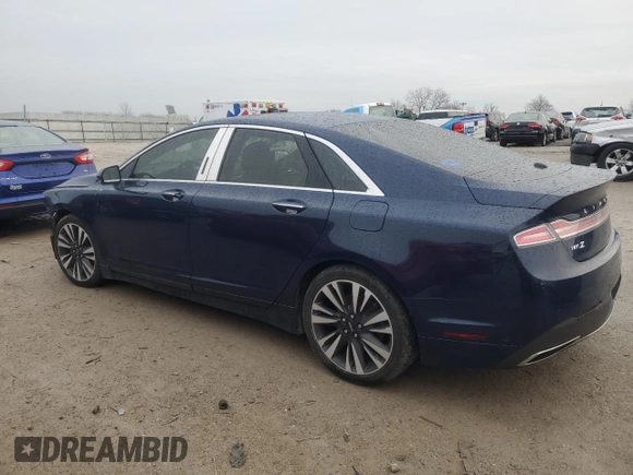 2018 Lincoln MKZ Reserve with VIN 3LN6L5F92JR605168, listed as a Copart auction lot 85297724 with 542,685 mi miles and Salvage Title. Bid and sale history available at DreamBid. Image 2.
