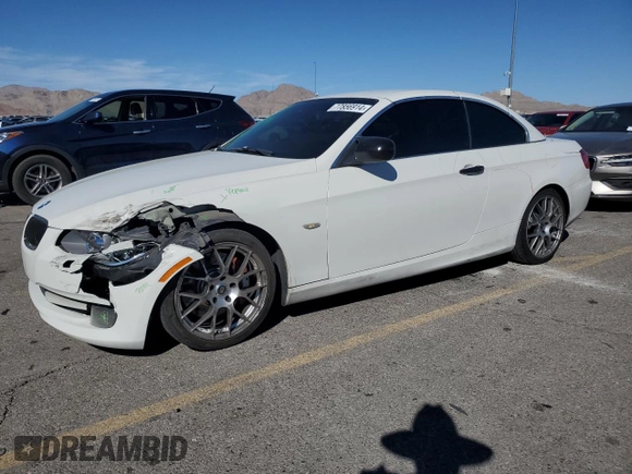 2013 BMW 3 Series 335i with VIN WBADX7C50DJ589769, listed as a Copart auction lot 77856914 with 143,235 mi miles and Salvage Title. Bid and sale history available at DreamBid. Image 1.