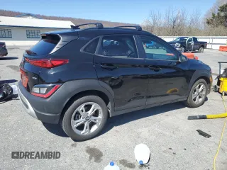 2022 Hyundai Kona SEL with VIN KM8K6CAB1NU922930, listed as a Copart auction lot 51410075 with 26,444 mi miles and Salvage Title. Bid and sale history available at carsss.com. Image 3.