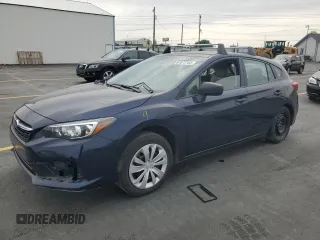 2021 Subaru Impreza with VIN 4S3GTAB62M3717257, listed as a Copart auction lot 61673165 with 51,362 mi miles and Salvage title. Bid and sale history available at DreamBid. Image 1.