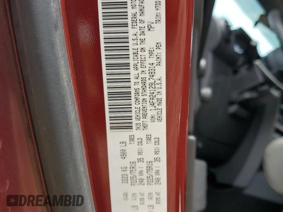 2009 Jeep Wrangler X с VIN 1J4FA24129L749314, выставлен на аукционе Copart как лот 58160995 с пробегом 93 603 миль миль и Списание • Salvage title. История ставок и продаж доступна на DreamBid. Изображение 14.