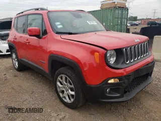 2018 Jeep Renegade Altitude with VIN ZACCJBBB1JPH82986, listed as a Copart auction lot 62943603 with 46,771 mi miles and Salvage title. Bid and sale history available at DreamBid. Image 4.