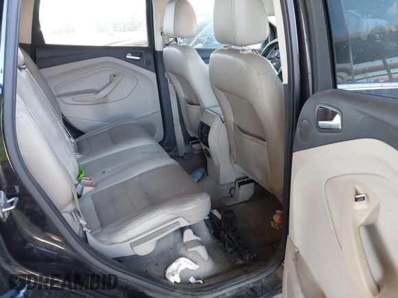 2013 Ford Escape SEL with VIN 1FMCU0H98DUD70174, listed as a IAAI auction lot 41675596 with 1 mi miles. Bid and sale history available at carsss.com. Image 8.