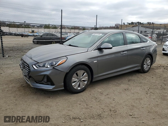 2018 Hyundai Sonata Hybrid SE with VIN KMHE24L32JA078624, listed as a Copart auction lot 49374195 with 73,295 mi miles and Salvage Title. Bid and sale history available at carsss.com. Image 1.