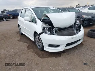 2012 Honda Fit Sport with VIN JHMGE8H59CC001907, listed as a IAAI auction lot 41532788 with 75,917 mi miles. Bid and sale history available at carsss.com. Image 1.