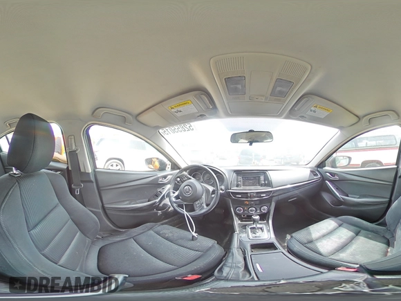 2014 Mazda 6 i Sport with VIN JM1GJ1U60E1147114, listed as a Copart auction lot 52855015 with 202,139 mi miles and Salvage Title. Bid and sale history available at DreamBid. Image 15.