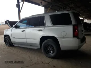 2015 Chevrolet Tahoe LS with VIN 1GNSCAEC3FR115468, listed as a Copart auction lot 47377615 with 145,897 mi miles and Salvage title. Bid and sale history available at DreamBid. Image 2.