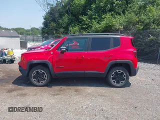 2016 Jeep Renegade Trailhawk with VIN ZACCJBCT0GPD21696, listed as a IAAI auction lot 42651973 with 91,106 mi miles and . Bid and sale history available at DreamBid. Image 15.
