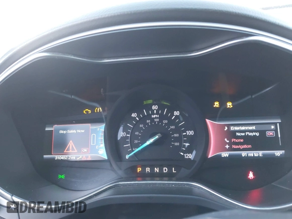 2015 Ford Fusion SE Hybrid with VIN 3FA6P0LU1FR219908, listed as a IAAI auction lot 41272688 with 310,452 mi miles. Bid and sale history available at carsss.com. Image 7.