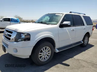 2013 Ford Expedition Limited с VIN 1FMJU1K51DEF17819, выставлен на аукционе Copart как лот 64218755 с пробегом 138 854 миль миль и Списание • Salvage title. История ставок и продаж доступна на DreamBid. Изображение 1.