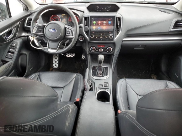 2019 Subaru Impreza Limited with VIN 4S3GKAU68K3616348, listed as a Copart auction lot 85658074 with 76,392 mi miles and Salvage title. Bid and sale history available at DreamBid. Image 8.