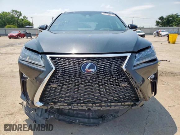 2018 Lexus RX 450h with VIN 2T2BGMCA9JC020914, listed as a Copart auction lot 59050835 with 45,566 mi miles and Salvage title. Bid and sale history available at DreamBid. Image 5.