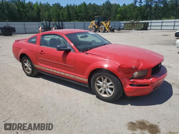 2008 Ford Mustang Deluxe with VIN 1ZVHT80N385196564, listed as a Copart auction lot 54956125 with 87,249 mi miles and Clean Title. Bid and sale history available at carsss.com. Image 4.