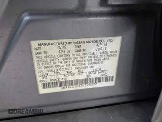 2007 Nissan Altima 2.5 S with VIN 1N4AL21E27C174572, listed as a IAAI auction lot 41914103 with 149,172 mi miles. Bid and sale history available at carsss.com. Image 9.