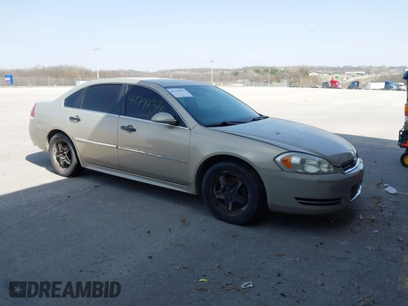 2010 Chevrolet Impala LS with VIN 2G1WA5EK1A1256192, listed as a IAAI auction lot 41794370 with 149,885 mi miles and . Bid and sale history available at DreamBid. Image 1.