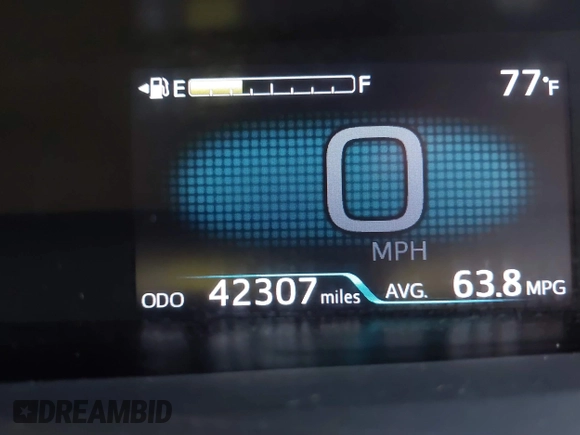 2022 Toyota Prius LE with VIN JTDKAMFP5N3225781, listed as a IAAI auction lot 40822065 with 42,307 mi miles and . Bid and sale history available at DreamBid. Image 7.
