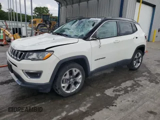 2021 Jeep Compass Limited z VIN 3C4NJDCB7MT500771, wystawiony jako Copart lot #60175565 z przebiegiem 38 265 mil mil oraz Szkoda całkowita • Salvage title. Historia ofert i sprzedaży dostępna na DreamBid. Obrazek 1.