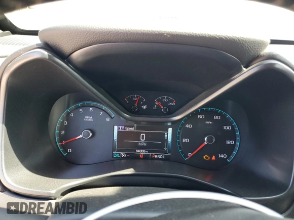 2018 GMC Canyon 4WD SLT with VIN 1GTG6DEN9J1216871, listed as a Copart auction lot 50034345 with 64,868 mi miles and Salvage Title. Bid and sale history available at carsss.com. Image 9.