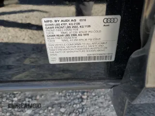 2016 Audi Q3 Premium Plus z VIN WA1BFCFS9GR019678, wystawiony jako Copart lot #51585035 z przebiegiem 120 449 mil mil oraz Tytuł czysty. Historia ofert i sprzedaży dostępna na DreamBid. Obrazek 13.