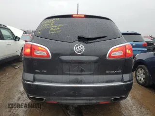 2014 Buick Enclave Leather with VIN 5GAKRBKD5EJ182453, listed as a Copart auction lot 47258225 with 117,424 mi miles and Salvage Title. Bid and sale history available at carsss.com. Image 6.