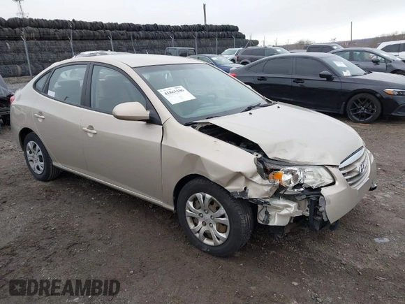 2010 Hyundai Elantra GLS z VIN KMHDU4AD6AU195171, wystawiony jako IAAI lot #41863106 z przebiegiem Nie podano mil oraz . Historia ofert i sprzedaży dostępna na DreamBid. Obrazek 1.