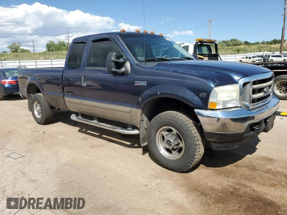 2002 Ford Super Duty F-250 XL with VIN 1FTNX21S92EC88121, listed as a Copart auction lot 68001114 with 145,635 mi miles and Clean Title. Bid and sale history available at carsss.com. Image 4.