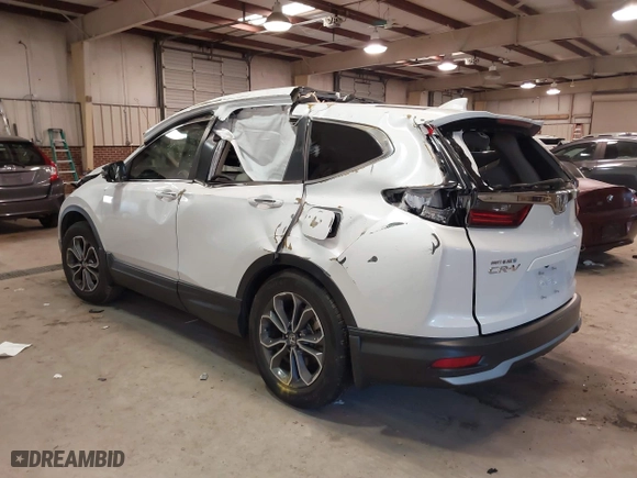 2020 Honda CR-V EX with VIN 2HKRW1H59LH414140, listed as a IAAI auction lot 41374885 with 46,674 mi miles. Bid and sale history available at carsss.com. Image 6.