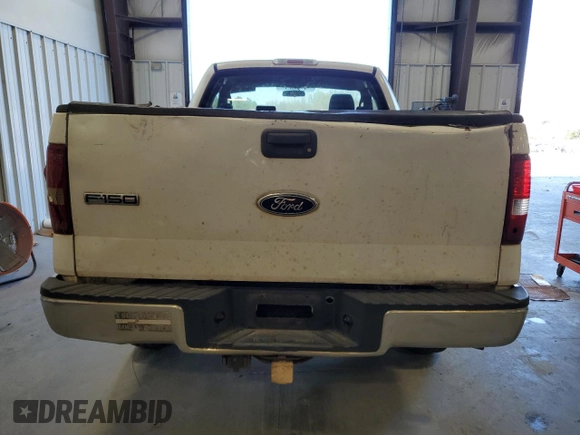 2005 Ford F-150 XL with VIN 1FTRF14535NB85138, listed as a Copart auction lot 49508915 with 224,077 mi miles and Salvage title. Bid and sale history available at DreamBid. Image 6.