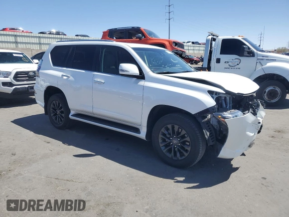 2020 Lexus GX 460 Premium z VIN JTJAM7BX5L5265092, wystawiony jako Copart lot #54736895 z przebiegiem 6 218 mil mil oraz Szkoda całkowita • Salvage title. Historia ofert i sprzedaży dostępna na DreamBid. Obrazek 4.