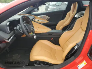 2023 Chevrolet Corvette 2LT with VIN 1G1YB3D4XP5122883, listed as a Copart auction lot 53987824 with 4,388 mi miles and Salvage Title. Bid and sale history available at carsss.com. Image 7.