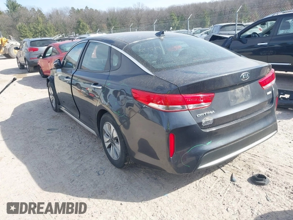 2017 Kia Optima z VIN KNAGT4LE1H5014411, wystawiony jako IAAI lot #41802519 z przebiegiem 194 144 mil mil oraz . Historia ofert i sprzedaży dostępna na DreamBid. Obrazek 3.