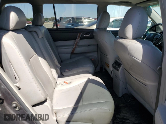 2010 Toyota Highlander Limited with VIN 5TDDK3EH6AS002572, listed as a Copart auction lot 55989285 with 197,536 mi miles and Salvage title. Bid and sale history available at DreamBid. Image 11.