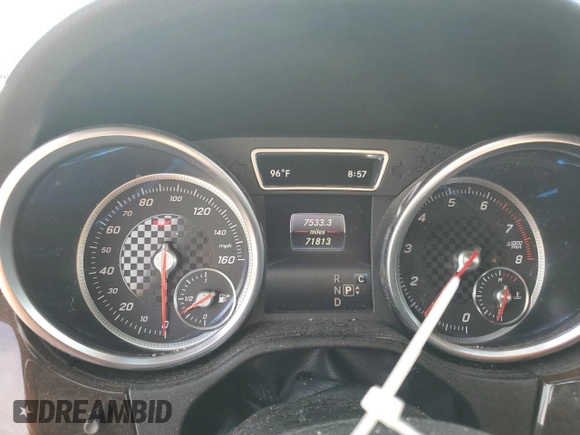 2018 Mercedes-Benz GLE 350 with VIN 4JGDA5HB8JB130062, listed as a Copart auction lot 62751585 with 71,813 mi miles and Salvage title. Bid and sale history available at DreamBid. Image 9.