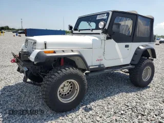 1992 Jeep Wrangler with VIN 2J4FY29S4NJ511364, listed as a Copart auction lot 57633645 with 56,927 mi miles and Clean title. Bid and sale history available at DreamBid. Image 1.