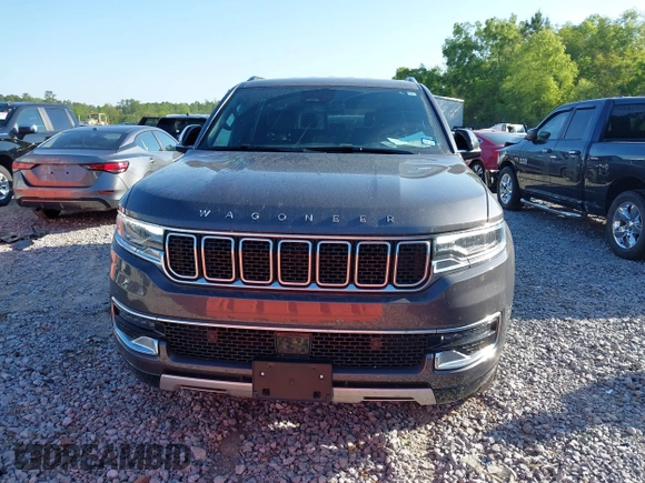 2024 Jeep Wagoneer Series II with VIN 1C4SJUBP0RS165085, listed as a IAAI auction lot 41990116 with 29,683 mi miles and . Bid and sale history available at DreamBid. Image 12.