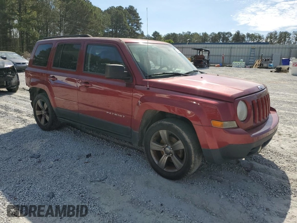2014 Jeep Patriot Latitude with VIN 1C4NJPFA0ED856877, listed as a Copart auction lot 50406735 with 154,788 mi miles and Salvage Title. Bid and sale history available at carsss.com. Image 4.